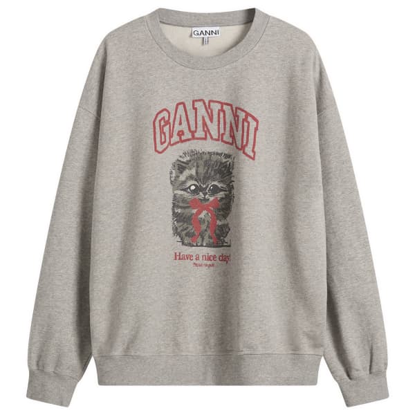 

Свитшот Isoli с круглым вырезом Ganni, Paloma