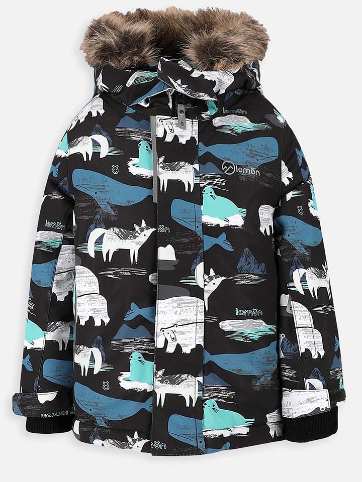 

Lemon explore Зимняя куртка черного цвета