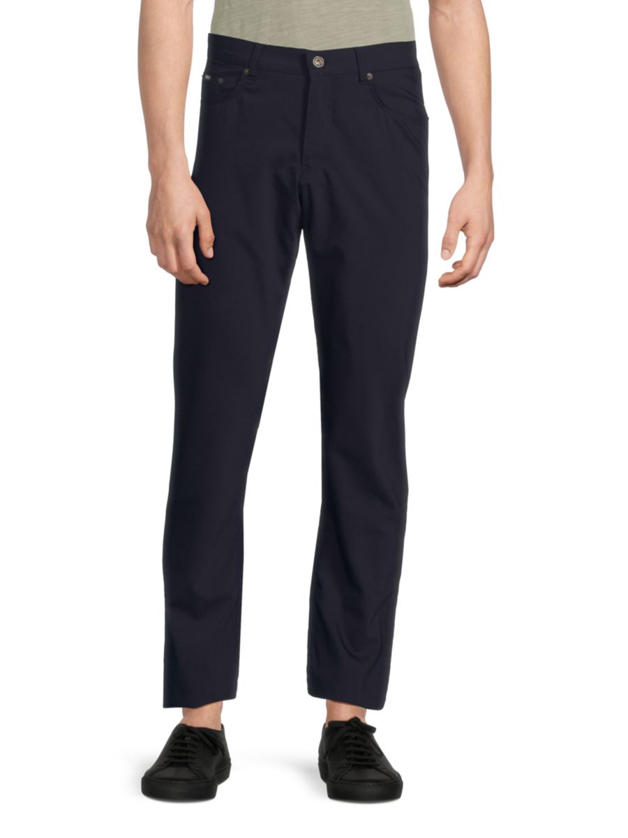 

Джинсы Cooper Fancy из смеси шерсти Brax, темно-синий