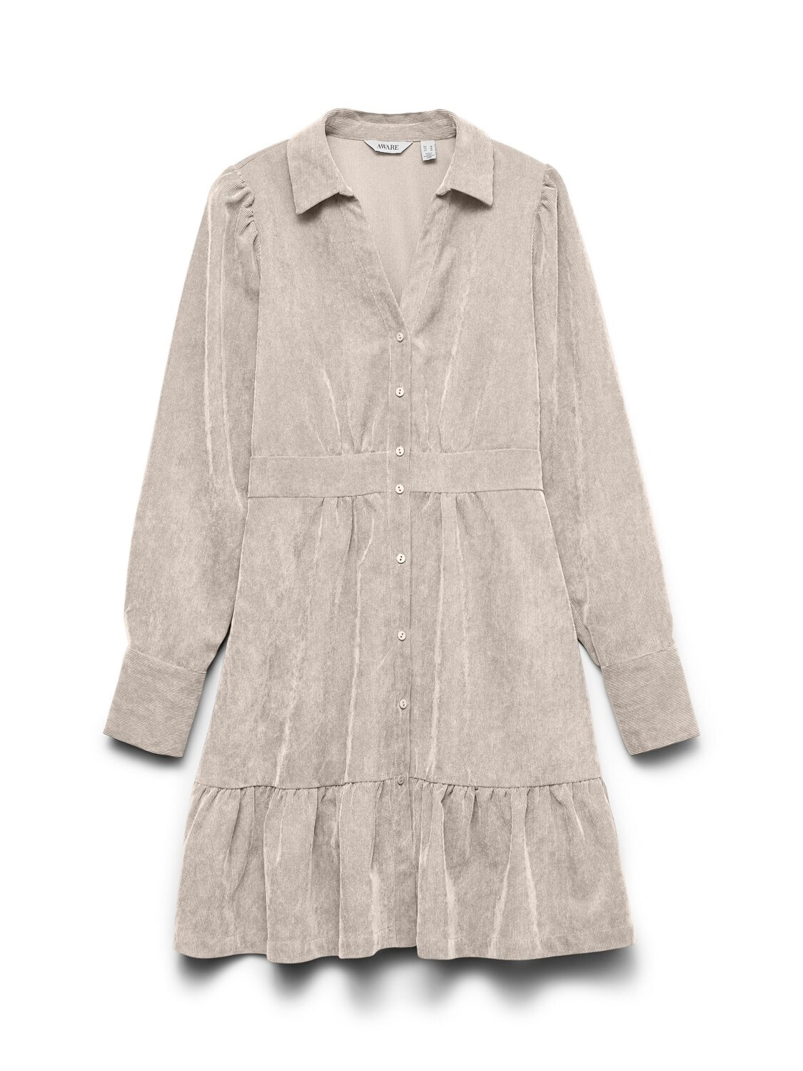 

VERO MODA Платье-рубашка 'Awasta' в сером цвете