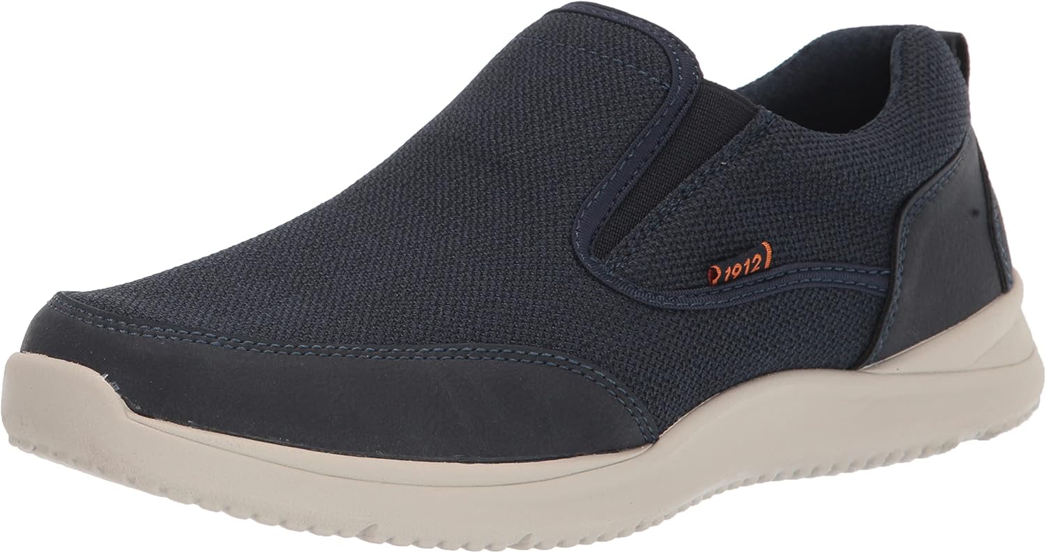 

Мужские слипоны Nunn Bush Conway 2.0 Knit легкие повседневные лоферы, темно-синий