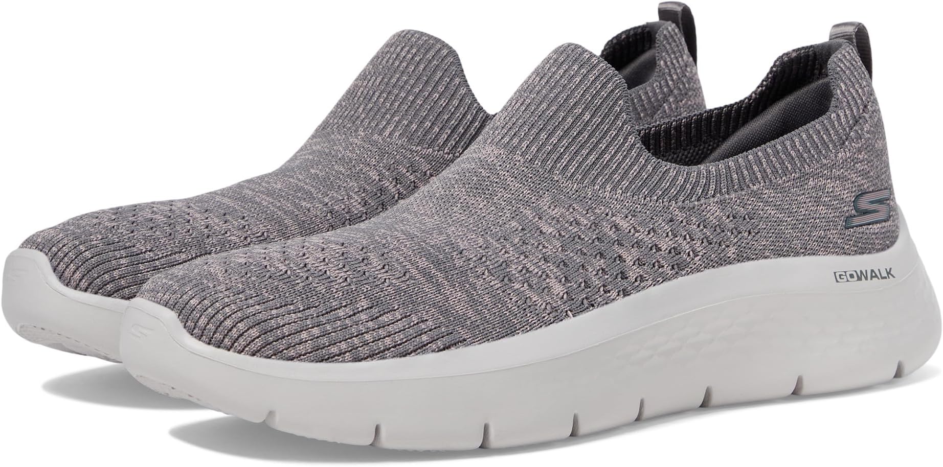 

Кроссовки SKECHERS Performance Go Walk Flex - Sky Breeze Casual Slip-On Walking Sneaker, цвет Charcoal/Pink