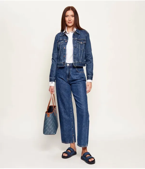 Джинсовая куртка regular fit Polo Ralph Lauren, синий — фото 2