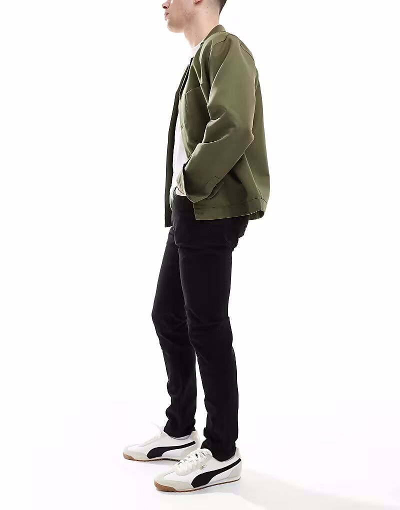 Джинсы Levi's 512 slim taper черного цвета — фото 3