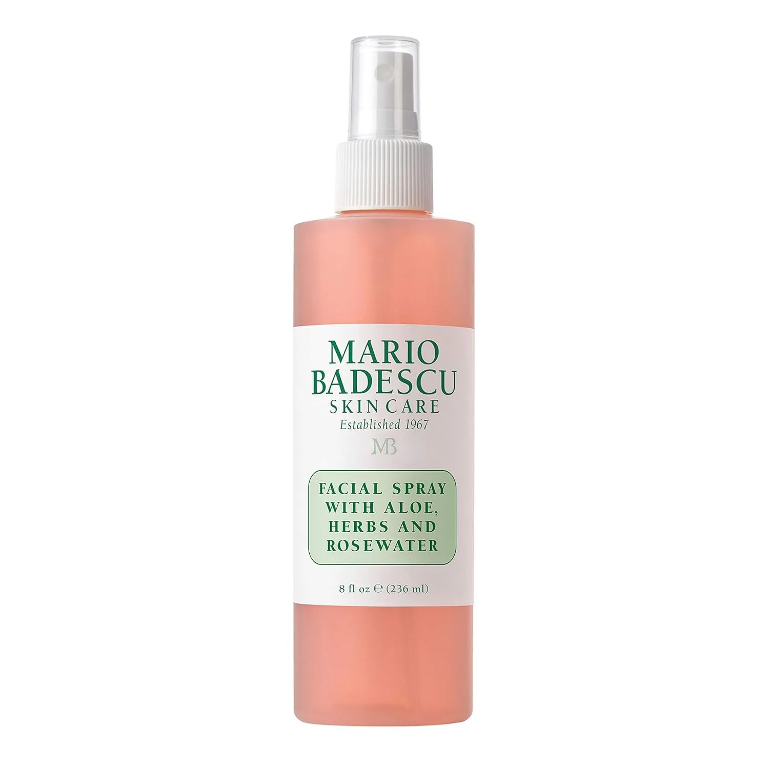 Спрей для лица Mario Badescu с алоэ вера, травами и розовой водой подходит для всех типов кожи, увлажняет, омолаживает и очищает кожу. 355 мл — фото 2