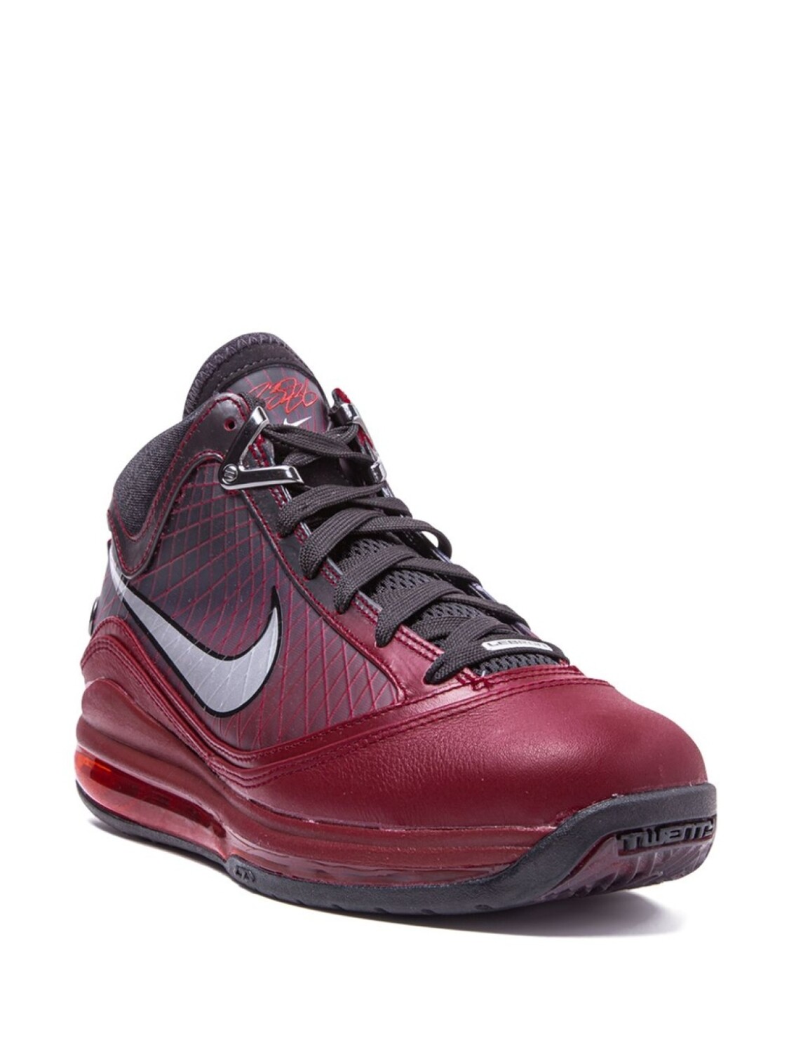 Кроссовки Air Max Lebron 7 Retro 'Christmas 2019' Nike, красный — фото 2