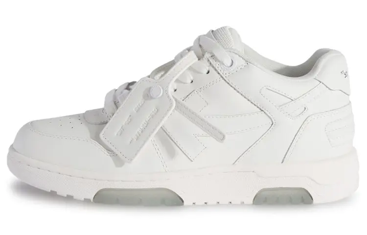 Женская обувь для скейтбординга OFF-WHITE Out Office, White/Gray