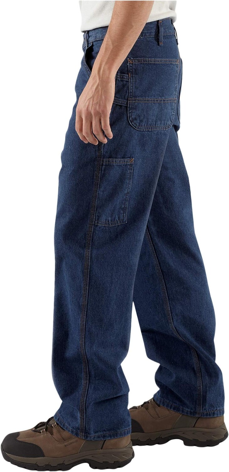 Джинсы Big & Tall Flame-Resistant Signature Denim Dungarees Carhartt, цвет Denim — фото 4