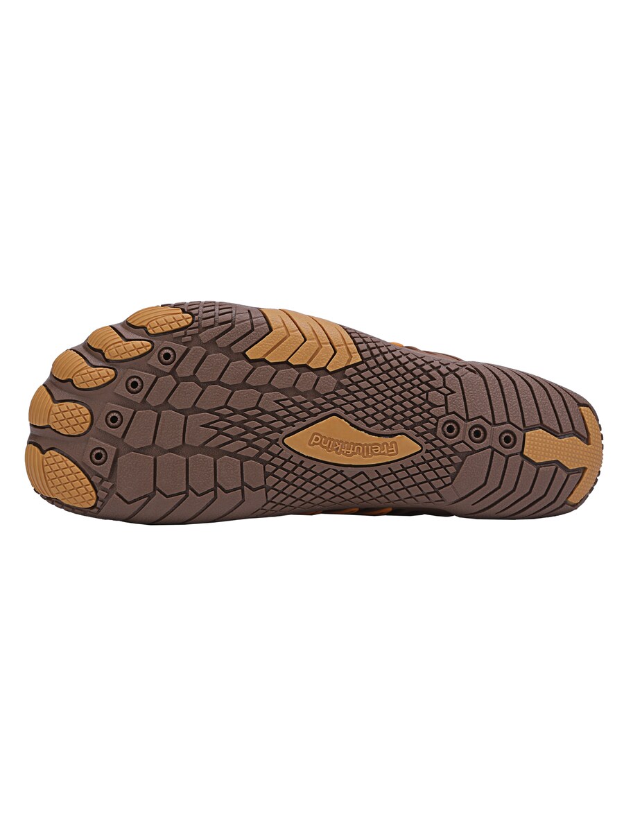 Спортивные туфли на шнуровке Freiluftkind  Tokai rutschfeste universal Barfußschuhe, коричневый — фото 2