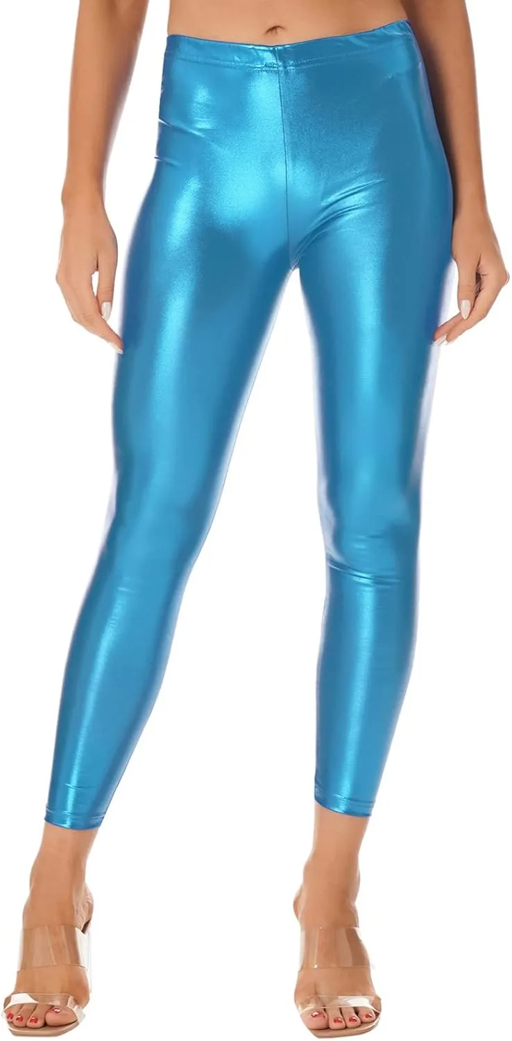 

Женские блестящие голографические леггинсы для йоги Daenrui