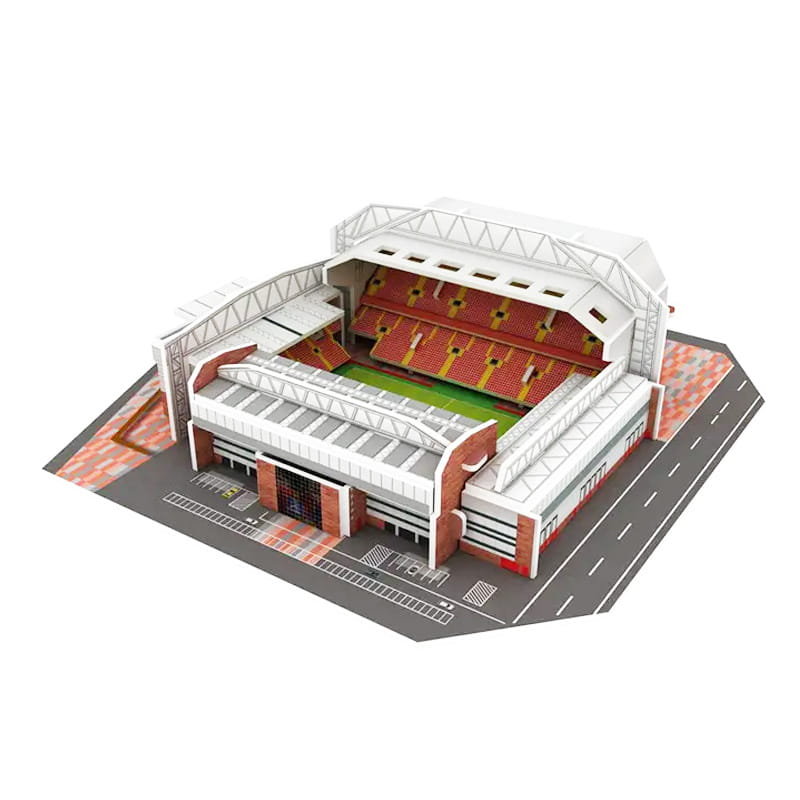 

Мини-футбольный стадион - ANFIELD - Liverpool FC - 3D пазл 36 деталей HABARRI