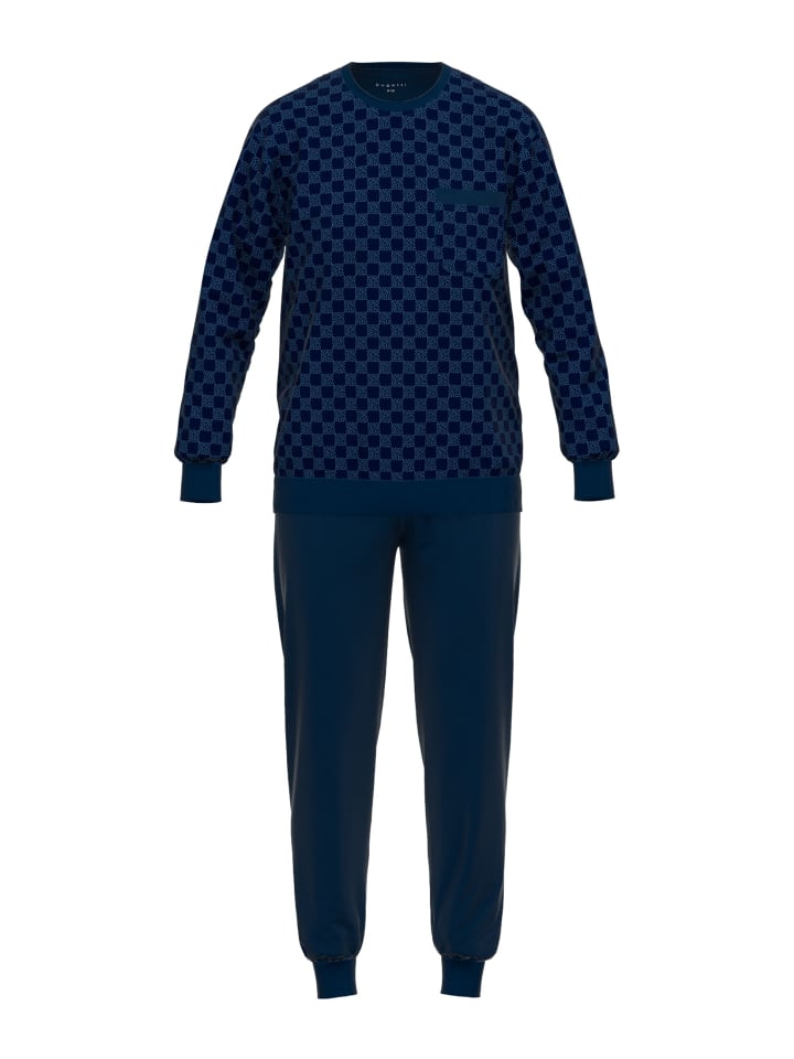 

Bugatti Пижама Modena, полностью темно-синего цвета