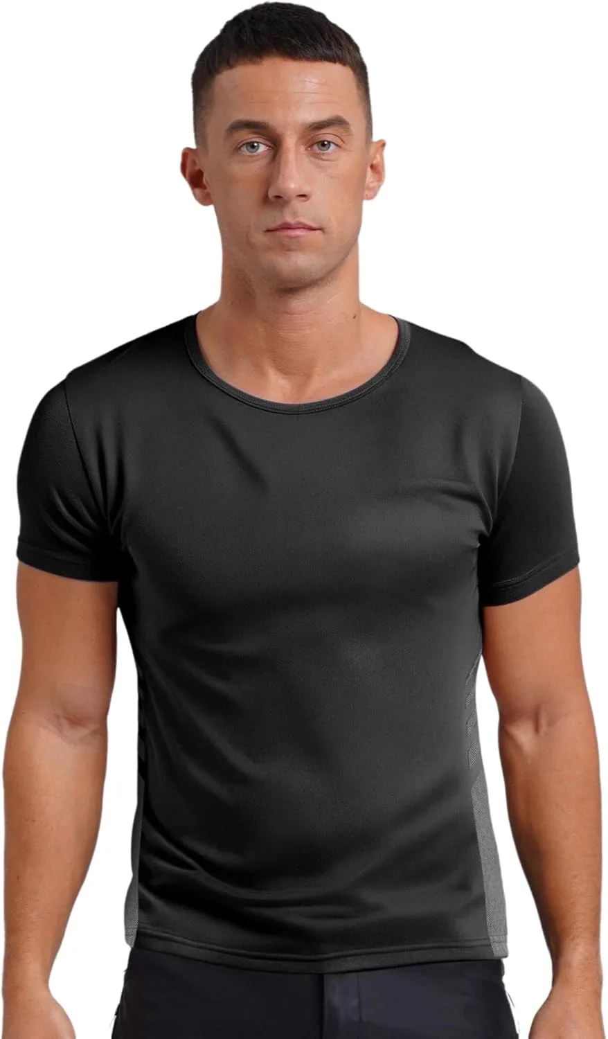 

Jugaoge мужская футболка Ice Silk с коротким рукавом