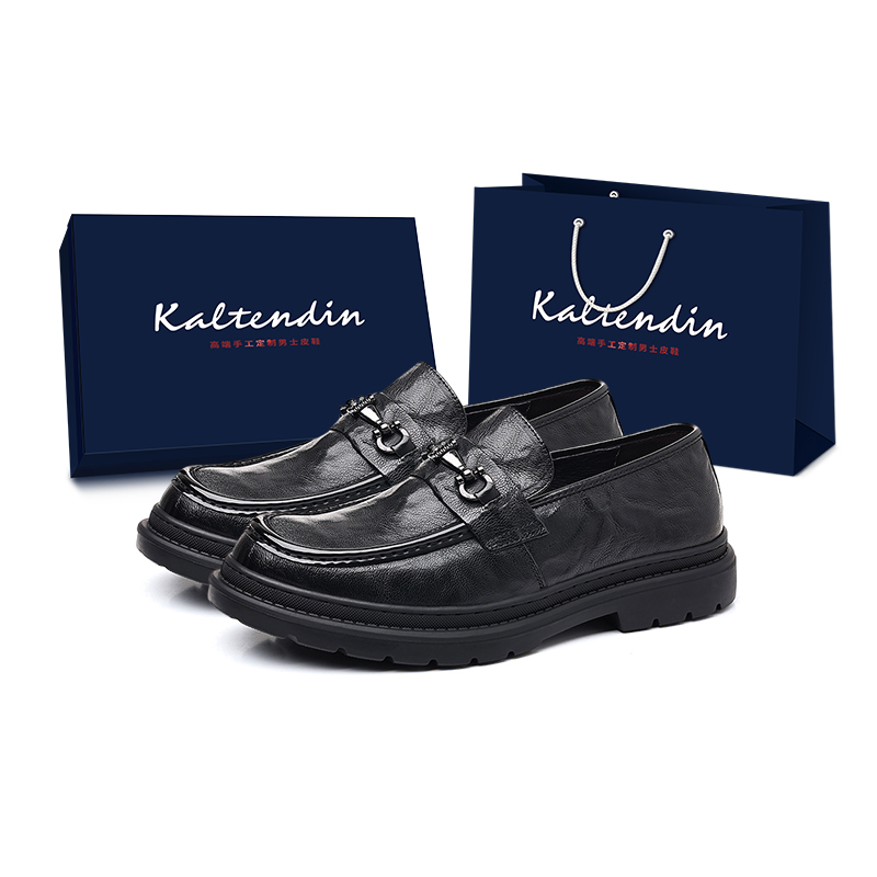 

Kaltendin Мужские повседневные туфли с низким верхом, черные