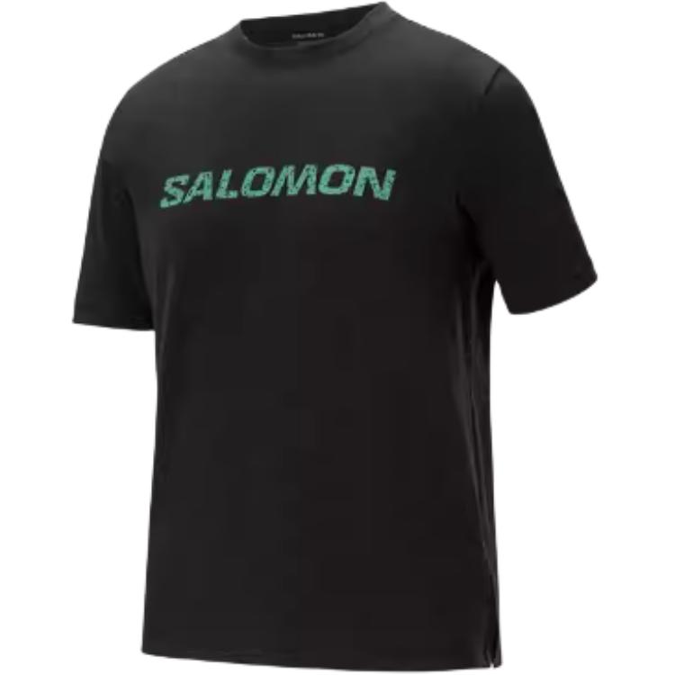 

SALOMON Футболка Amphi Terrazzo Quick Dry мужская black
