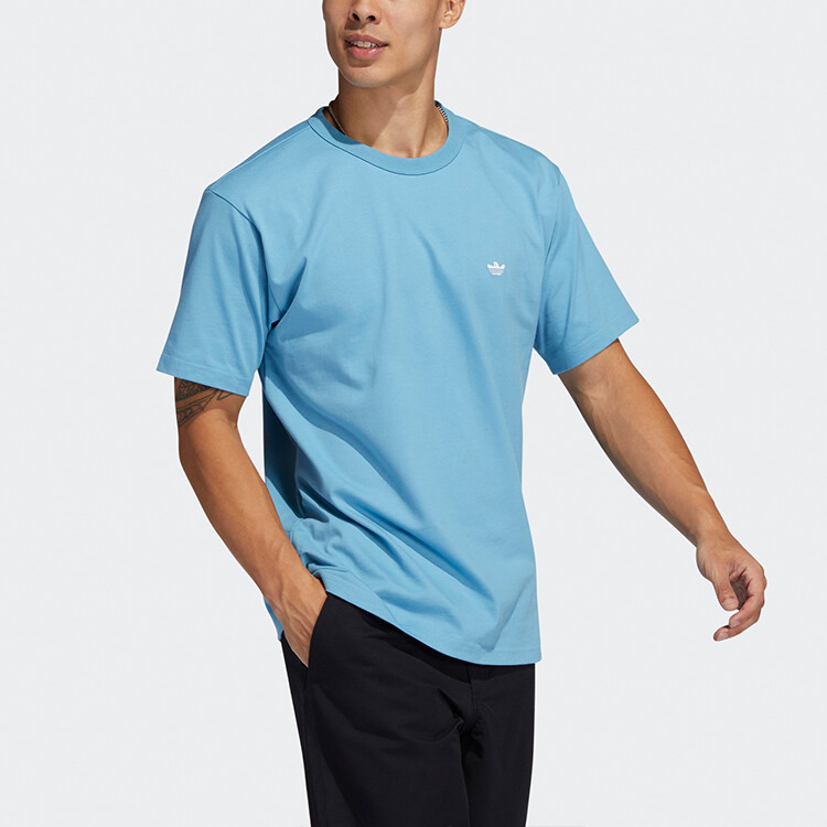 Футболка мужская Hazy Blue Adidas Originals, голубой — фото 3