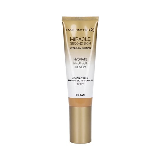 

Увлажняющая основа для лица spf20 009 tan, 30 мл Max Factor, Miracle Second Skin