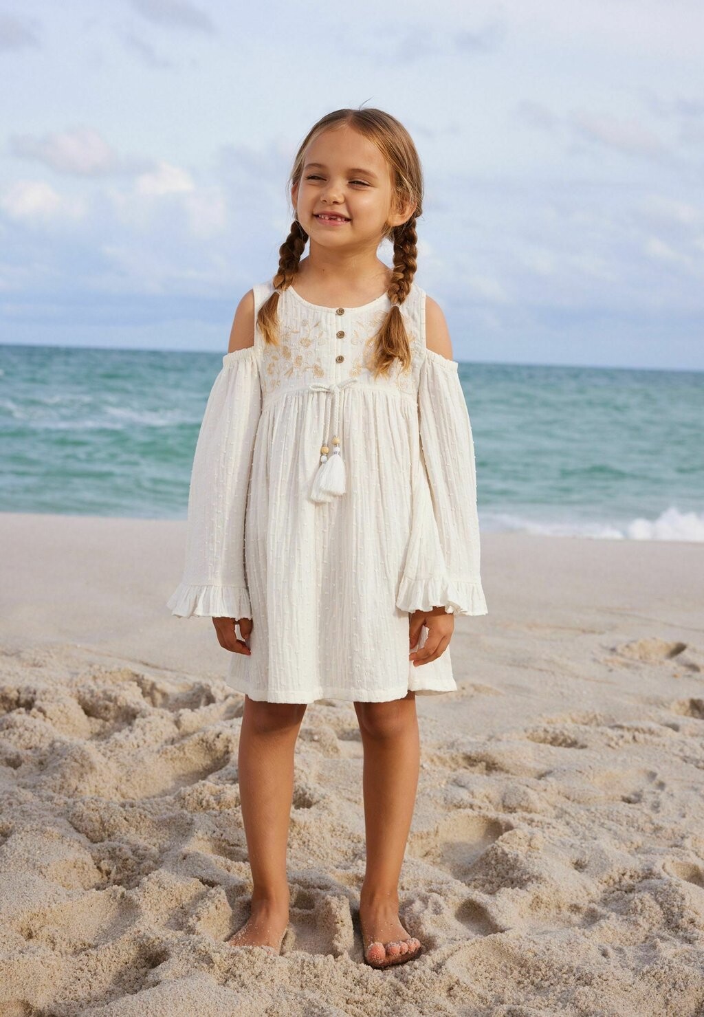 

Повседневное платье Next, цвет cream