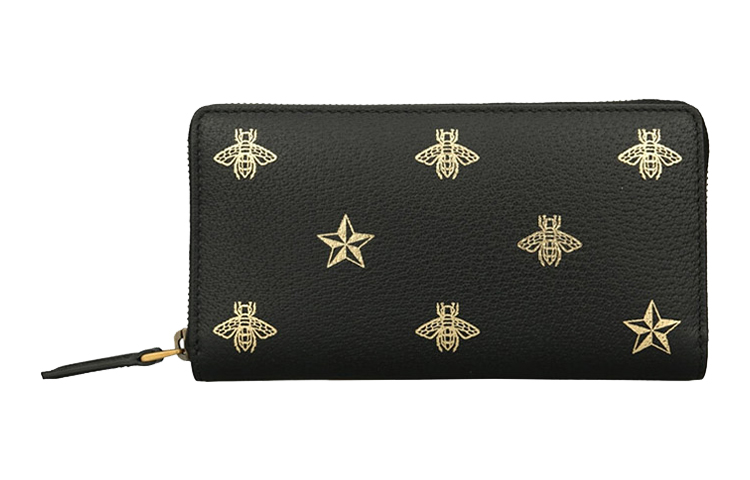 

GUCCI Кожаный кошелек мужской черный