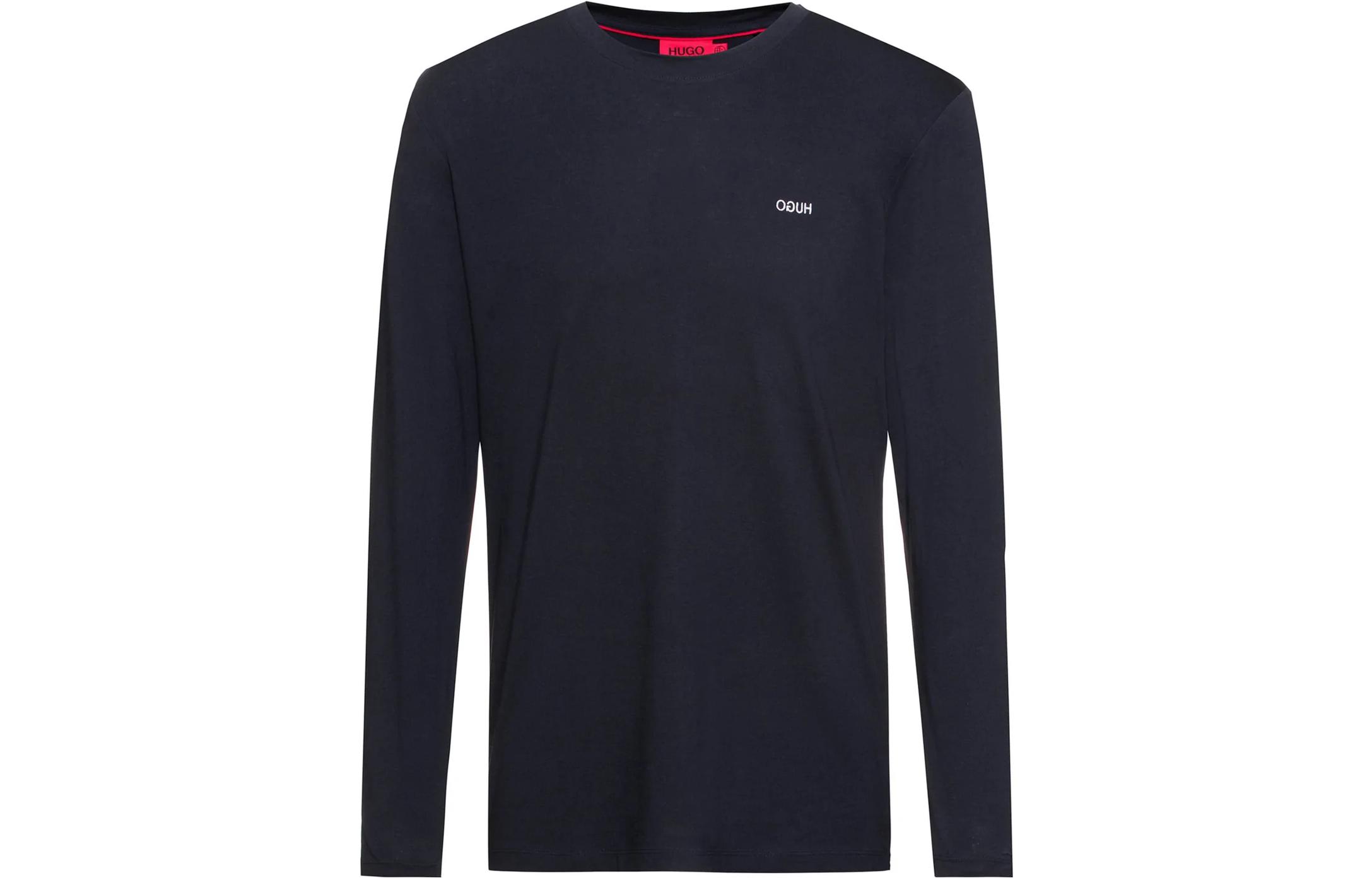 

HUGO BOSS Футболка мужская морская синяя, Синий, HUGO BOSS Футболка мужская морская синяя