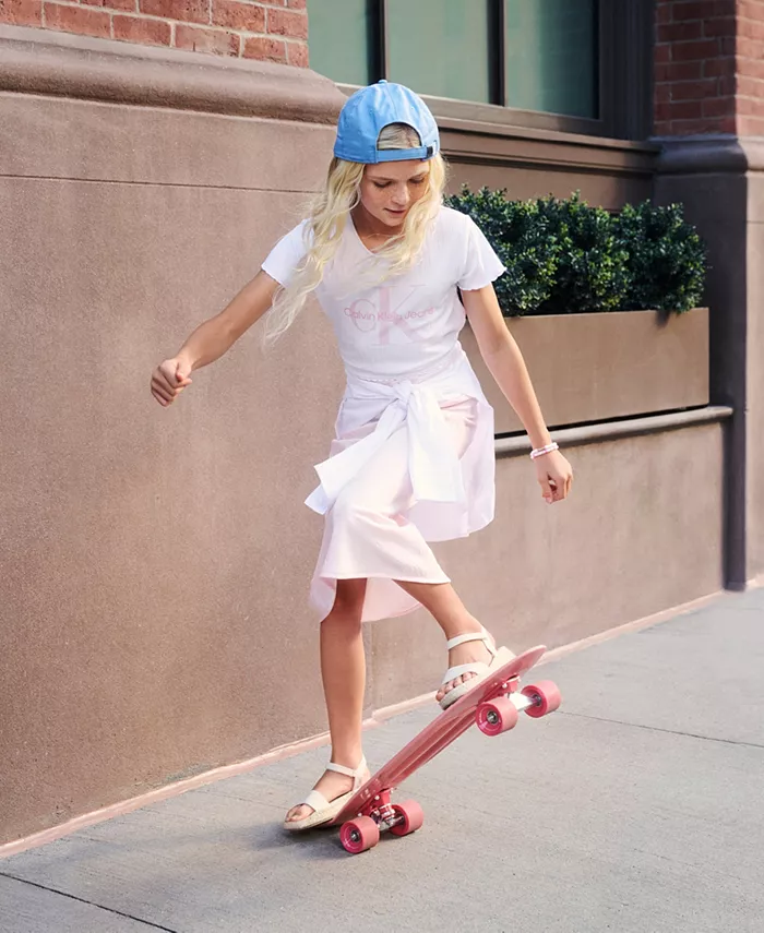 

Юбка миди из сатина Big Girls Calvin Klein