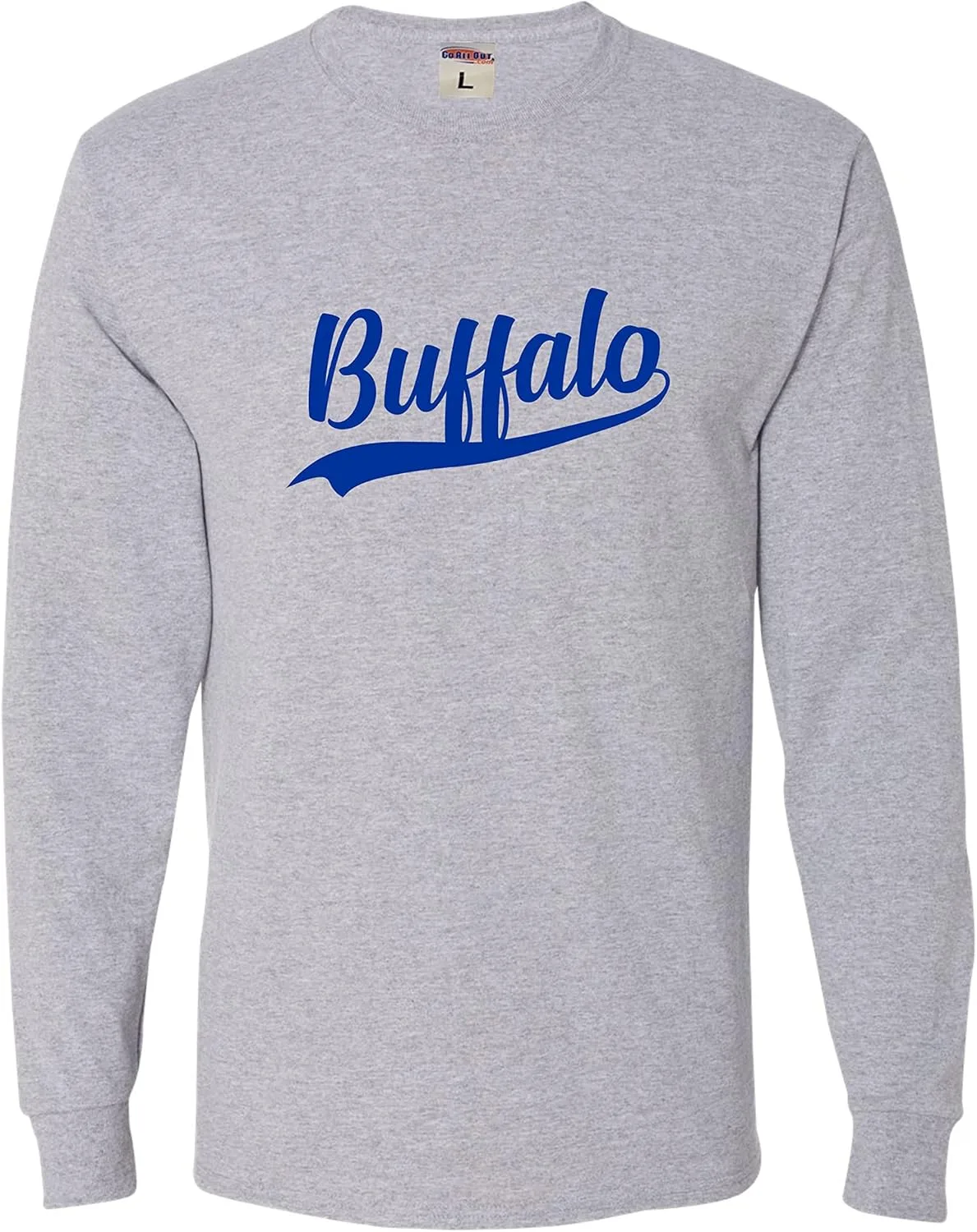 

Футболка с длинным рукавом Go All Out City of Buffalo New York Pride Fashion Script