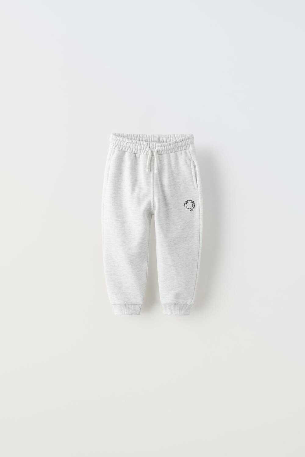 

Плюшевые брюки ZARA, серый мергель