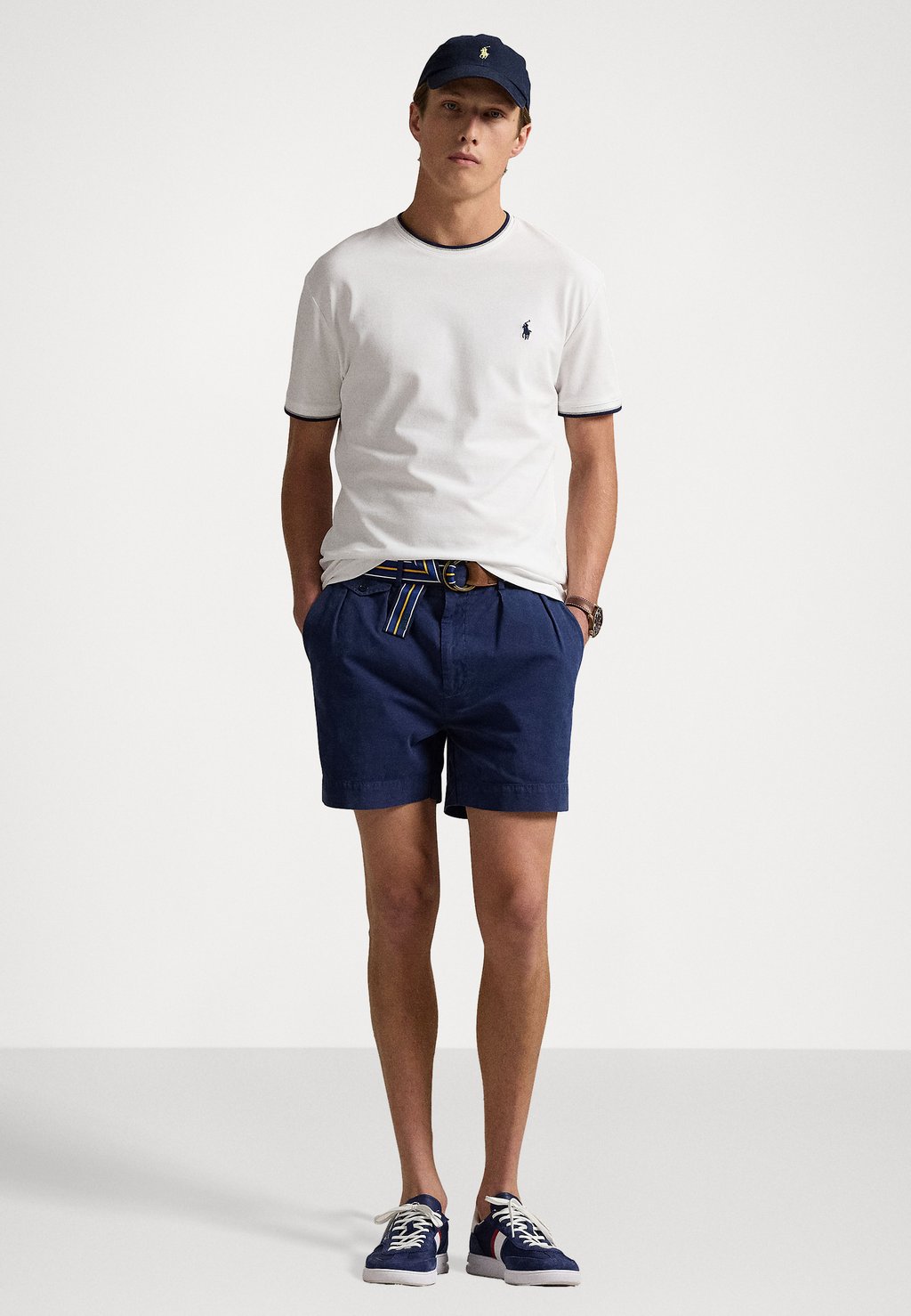 Базовая футболка CLASSIC FIT STRETCH T-SHIRT Polo Ralph Lauren, белый — фото 2