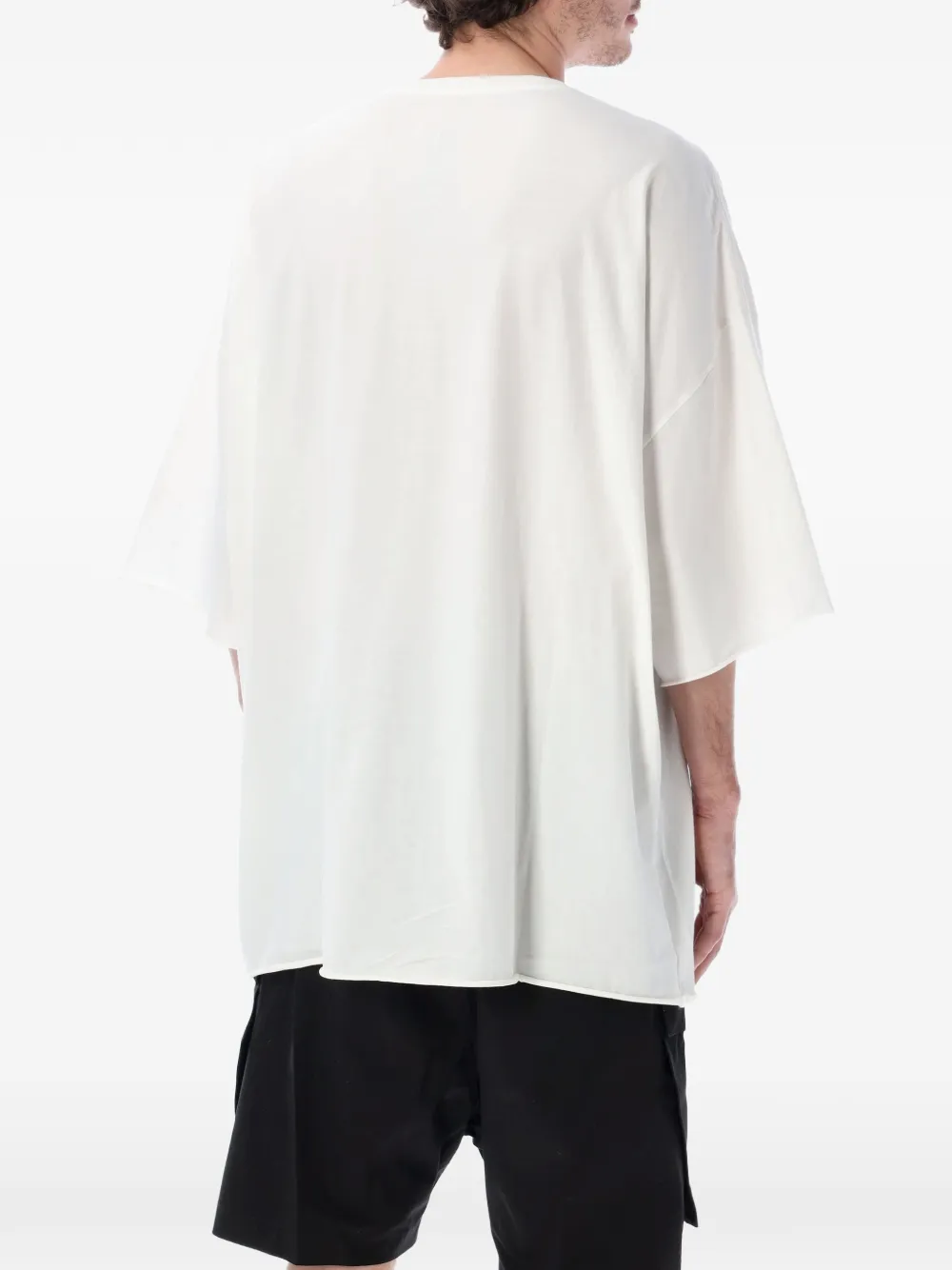 Футболка с V-образным вырезом Tommy Rick Owens, белый — фото 2