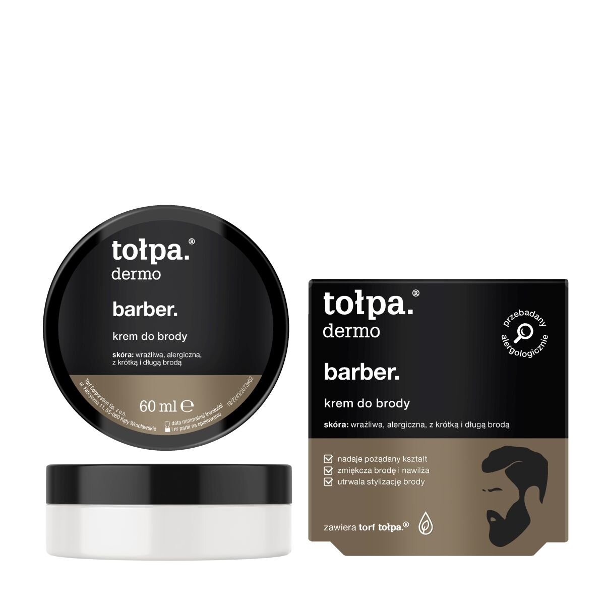 

Tołpa, dermo barber, крем для бороды, 60 мл