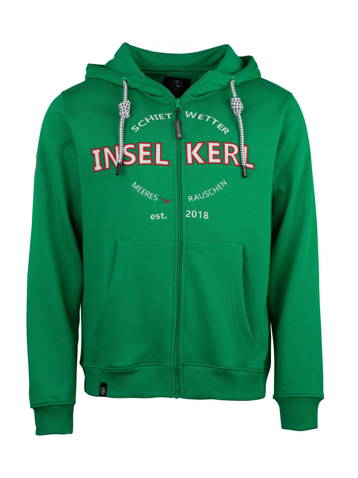 

Спортивная куртка Inselkerl Fiete SCHIETWETTER, цвет bright green