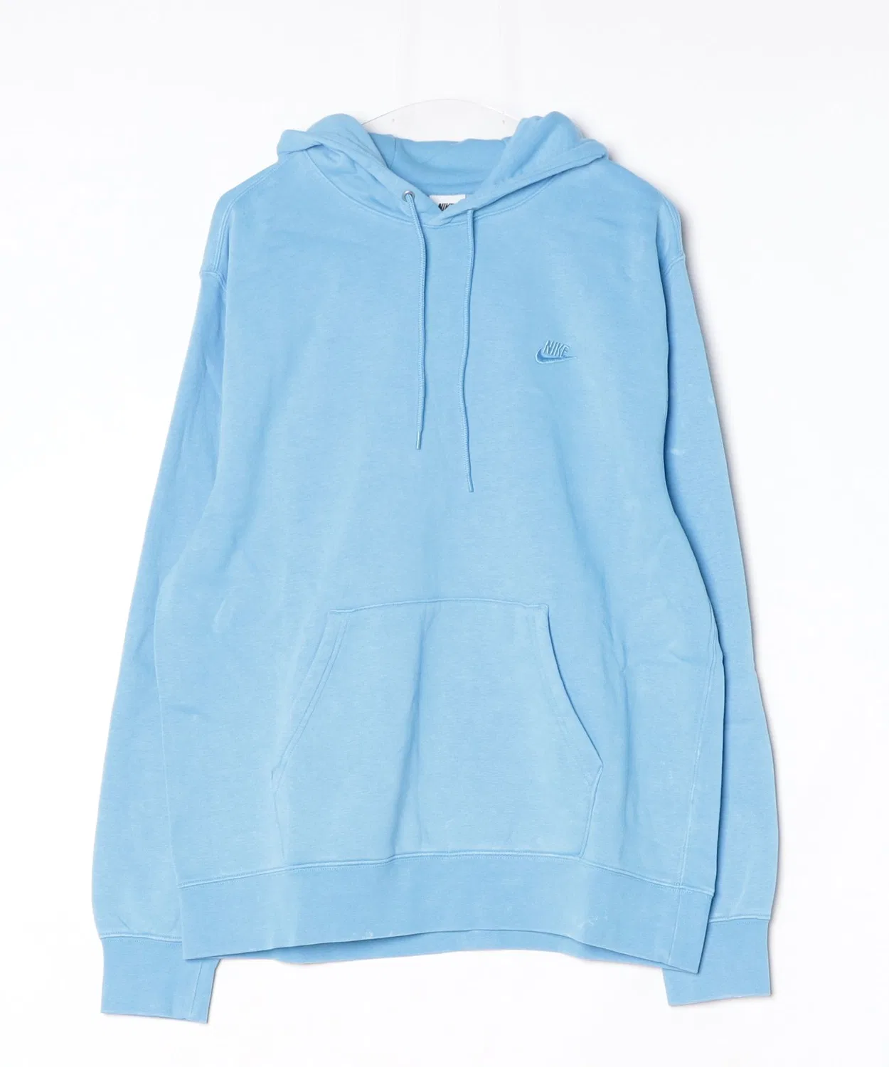 Толстовка с капюшоном Nike Club BB из флиса, синяя