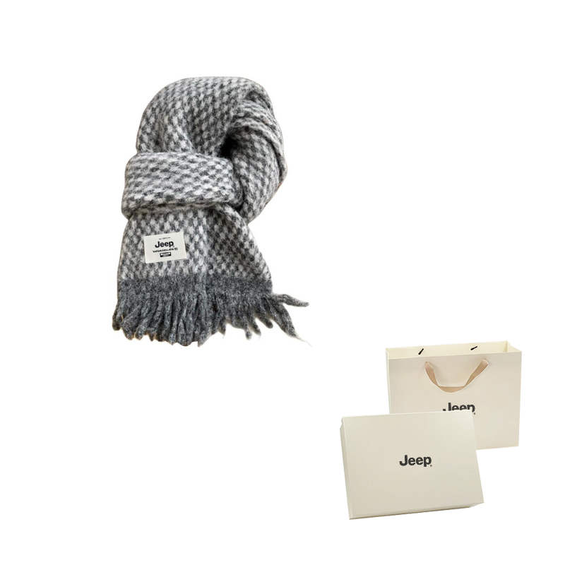 

Шарф из полиэстера Unisex Jeep, misty cyan stone