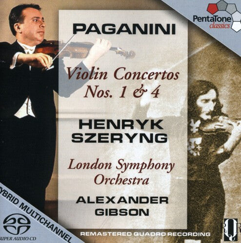 

CD диск Paganini / Szeryng / Gibson / Lso: Violin Concertos 1 & 4