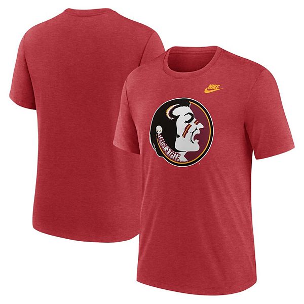 

Мужская футболка florida state seminoles blitz evergreen legacy tri-blend Nike