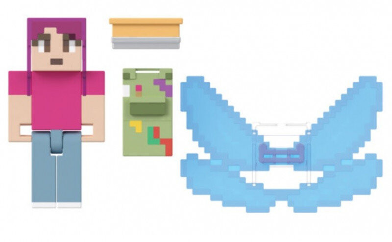 

Mattel, Мастер Minecraft, Статуэтка, Фартук художника
