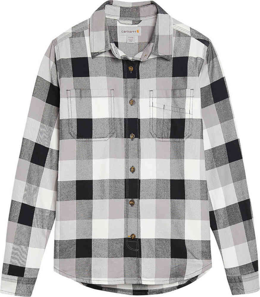 

Женская фланелевая рубашка Hamilton Carhartt, белый/черный/серый