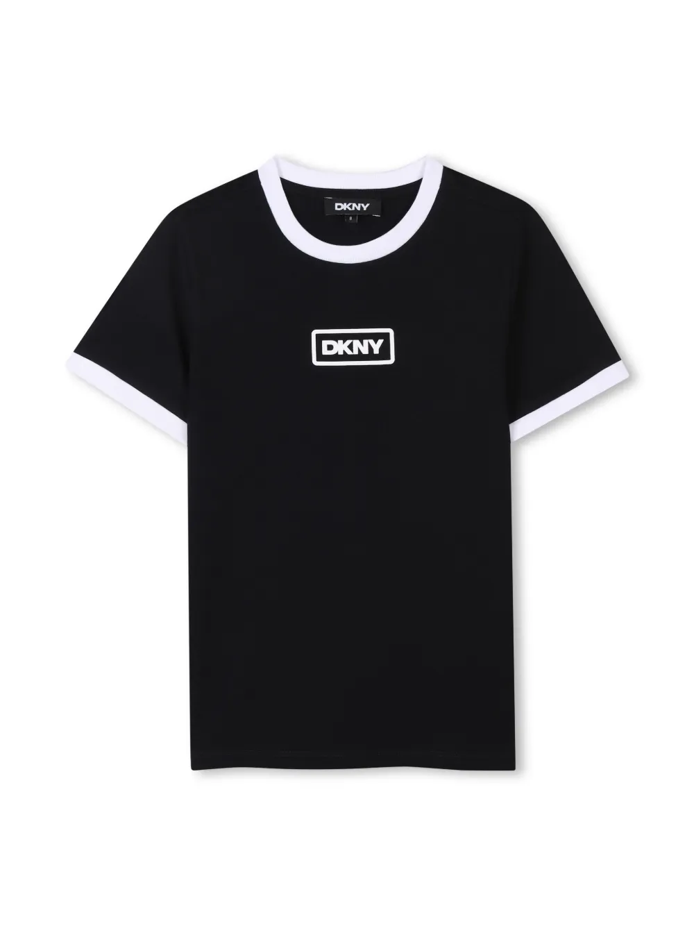 Комплект из футболки и шортов Dkny Kids, серый — фото 3
