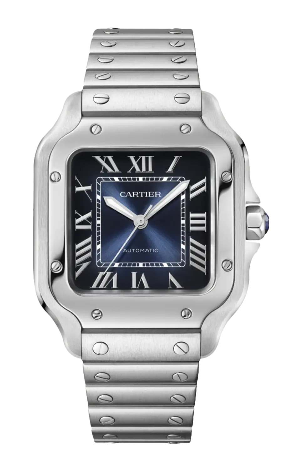 

Santos de cartier, средняя модель, сталь, автоматические, wssa0063 CARTIER