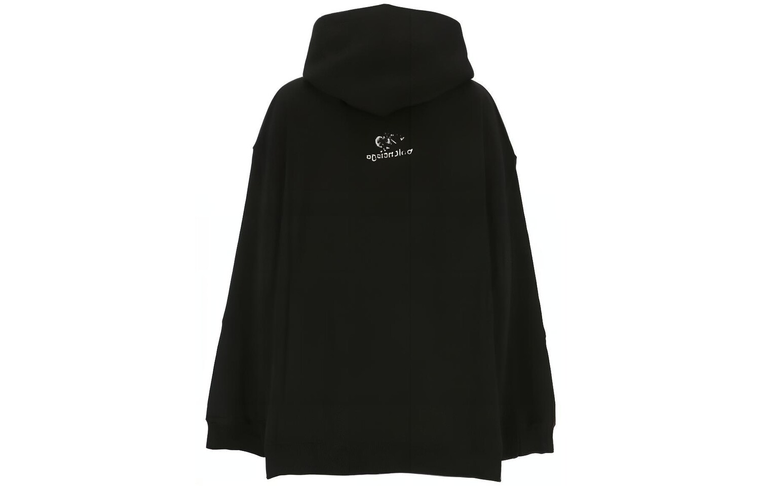 Свитшот мужской Balenciaga с логотипом, черный — фото 2