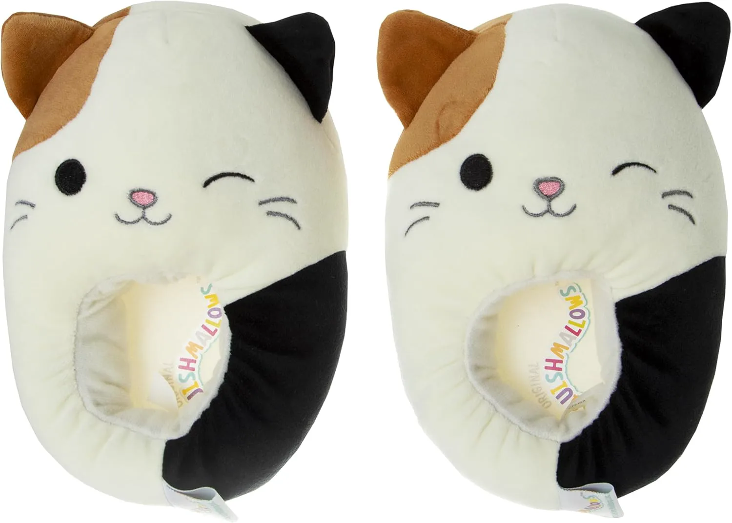 Мягкие плюшевые тапочки Squishmallows, легкие, теплые и удобные, тапочки для дома для детей и взрослых (размеры 11-1 для маленьких детей / 2-5 для больших детей / 5-10 для взрослых) — фото 3