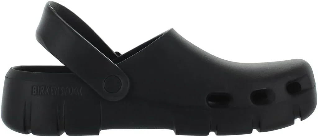 Деревянные сандалии Birkenstock Unisex Birki Flow EVA, Black — фото 3