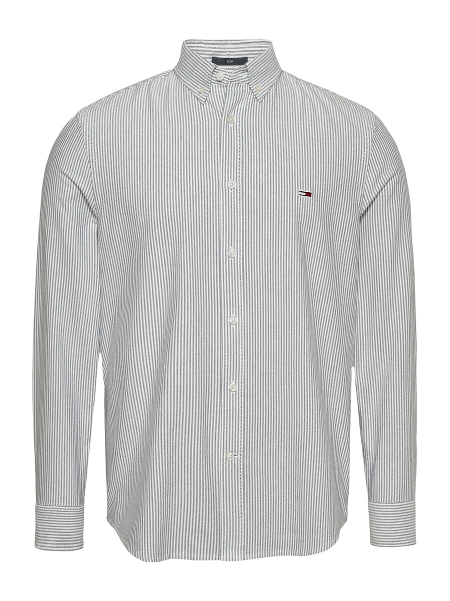 

Рубашка Slim Fit на пуговицах Tommy Jeans, темно-синий