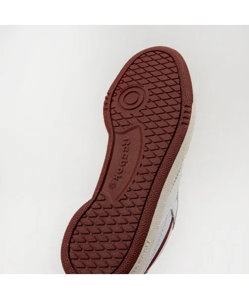 Унисекс кроссовки из натуральной кожи Reebok Club C 85 зелёные — фото 4