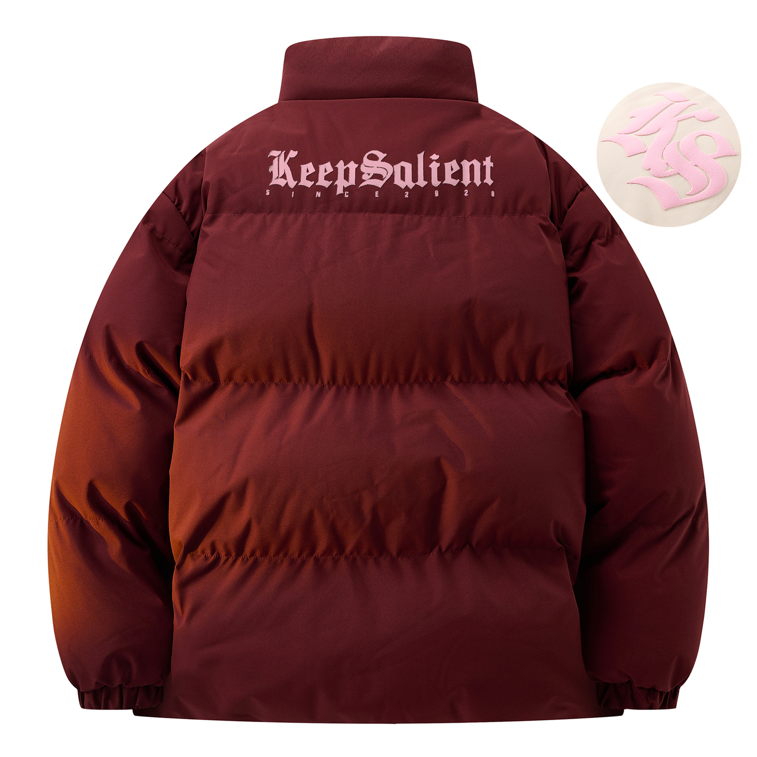 

KS Пуховик Unisex, Maroon (Thickened)