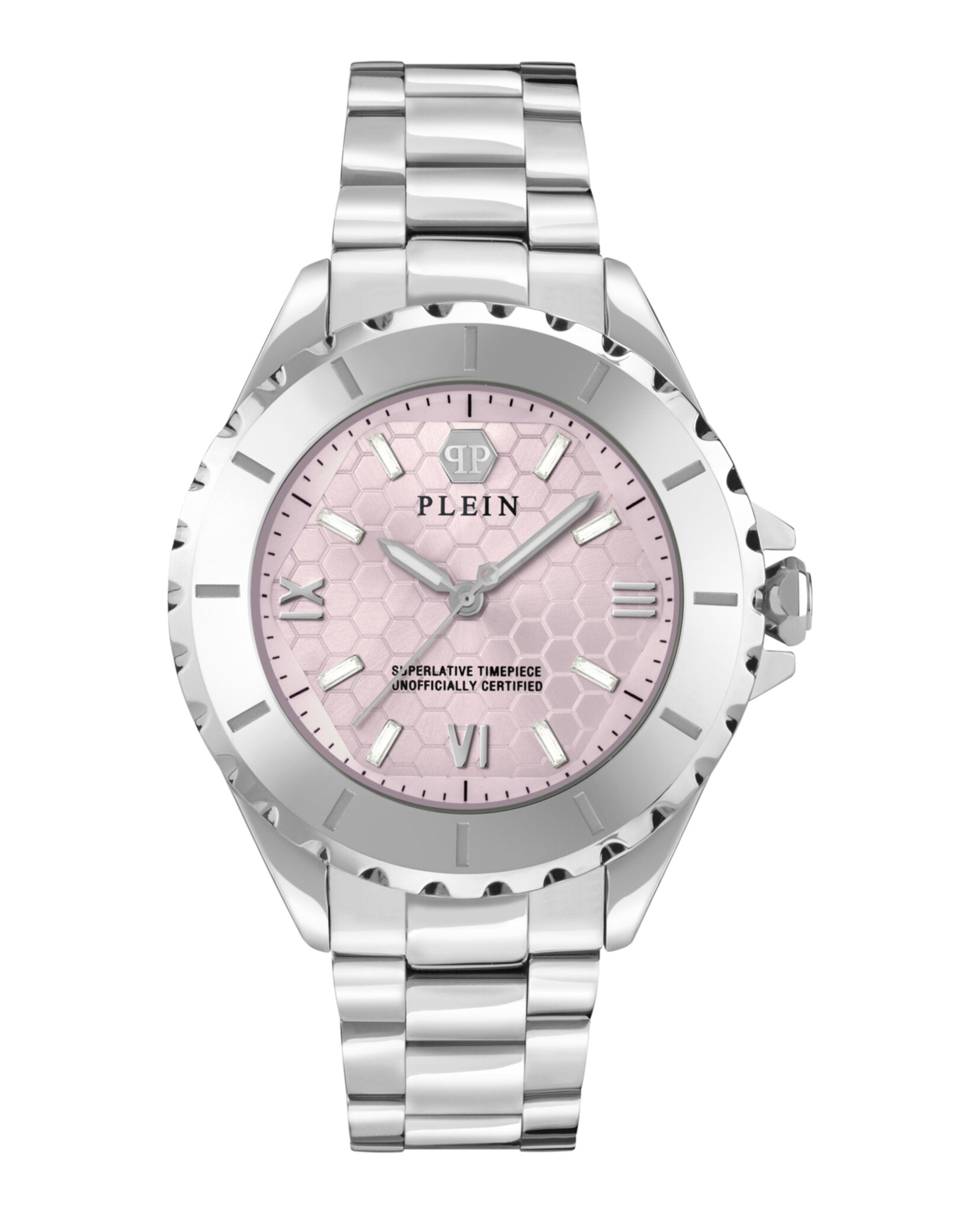 

Часы Plein Heaven PHILIPP PLEIN, цвет silver/stainless steel/pink
