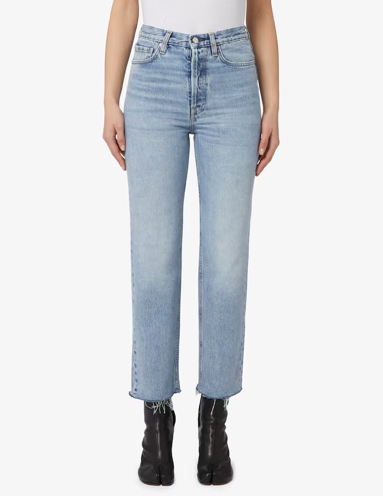 

Джинсы классического кроя TOTEME, цвет Worn Blue