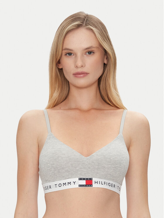 

Бюстгальтер-Бралетт UW0UW05715 Tommy Hilfiger, серый