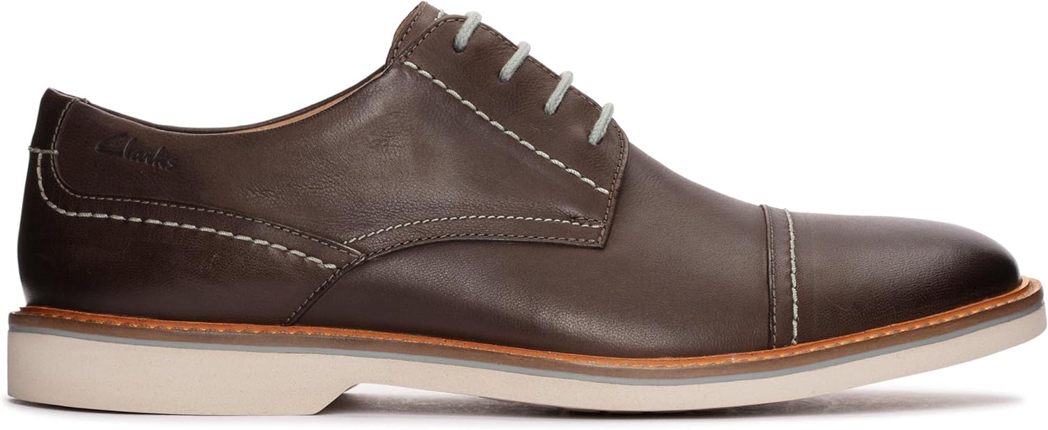 Мужские кроссовки Oxford от Clarks, темно-коричневый — фото 2