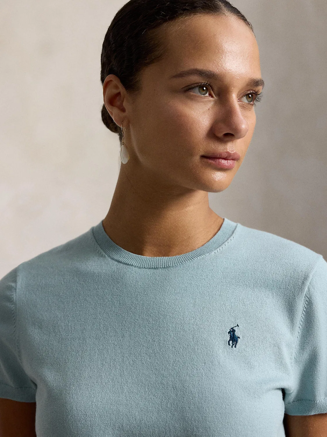 Свитер Polo Ralph Lauren мятного цвета — фото 2